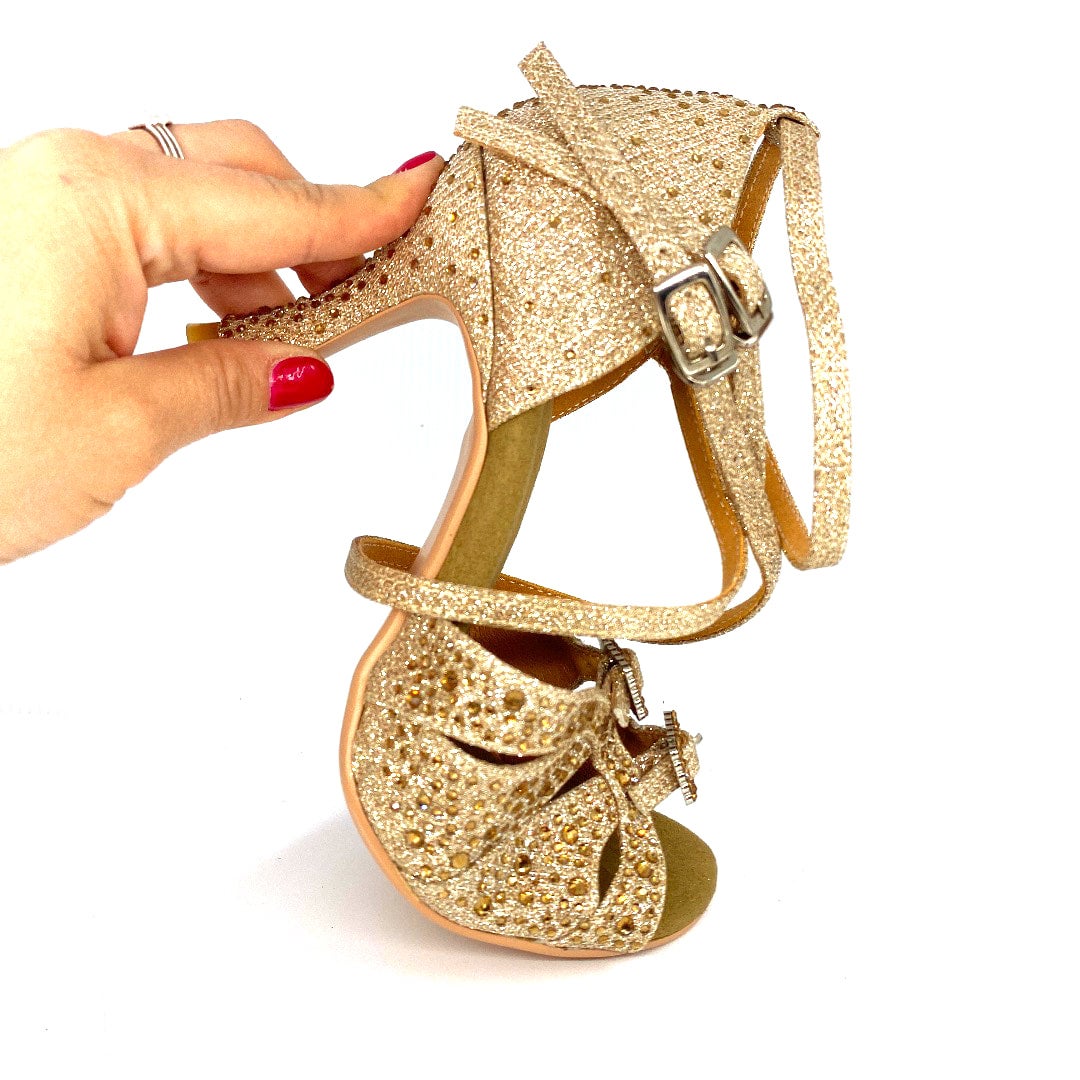 Salsa On2 Gold 3 Outdoor | Erica Maya Dance Designs